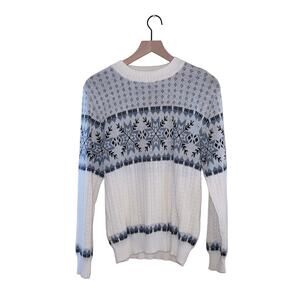 VNTG FLAT IRON MILLS fair isle sweater S